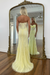 Sweetheart Lace Corset Mermaid Prom Dress Strapless with Split - Prom Dresses