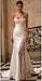 Sweetheart Mermaid Satin Wedding Dresses Long Sleeves Boho Beach Wedding Gown with Lace