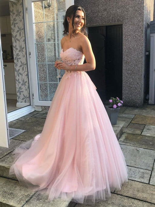 Elegant Pink Prom Dresses | Long Formal Gowns-Bridelily Elegant Pink Prom Dresses | Long Formal Gowns-Bridelily