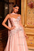 Sweetheart Pink Satin Ball Gown Prom Dresses with Flowers