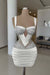 Silver Sexy Satin Tight Homecoming Dress Sleeveless Beadings Short Prom Dress