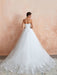 Wedding Dress Princess Silhouette Sweetheart Neck Sleeveless Natural Waist Bridal Gowns With Train