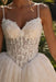 Sweetheart Tulle Lace Short Aline Wedding Dress Spaghetti Straps - wedding dresses