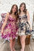 Sweetheart Tulle Short Homecoming Dress Sleeveless Aline Floral Cocktail Dress