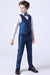 Three Pieces Formal Boys Suits Set Kids Toddler 3-13 Years Tuxedo Formal Party Birthday Regular Fit