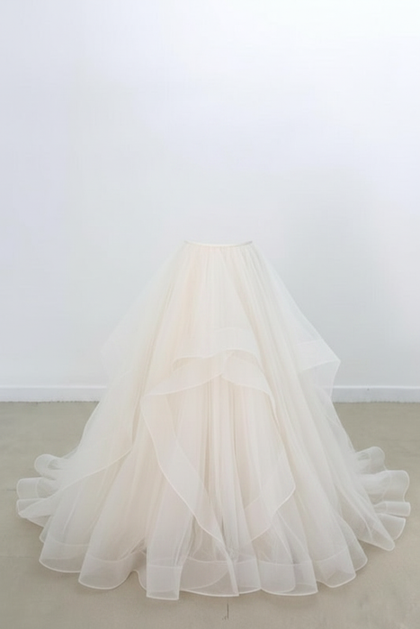 Tiered Tulle A-line Bridal Skirt