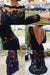 Trumpet/Mermaid Bateau Long Sleeves Applique Lace Dresses - Prom Dresses