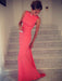 Trumpet/Mermaid High Neck Sleeveless Spandex Floor-Length Dresses - Prom Dresses