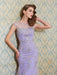Trumpet/Mermaid Scoop Sleeveless Beading Floor-length Tulle Dresses - Prom Dresses