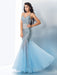 Trumpet/Mermaid Spaghetti Straps Sequin Sleeveless Long Tulle Dresses - Prom Dresses