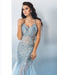 Trumpet/Mermaid Spaghetti Straps Sequin Sleeveless Long Tulle Dresses - Prom Dresses