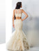 Trumpet/Mermaid Sheer Neck Beading Sleeveless Long Tulle Two Piece Dresses - Prom Dresses