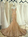 Trumpet/Mermaid Sleeveless Sweetheart Sweep/Brush Train Sequin Tulle Dresses - Prom Dresses