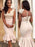 Trumpet/Mermaid Sleeveless V-neck Satin Beading Asymmetrical Dresses - Prom Dresses