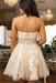 Tulle Sweetheart Sleeveless A-Line Short Homecoming Dresses