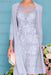 Two Piece Mermaid Mother of the Bride Dress Chiffon 3/4 Sleeves Wedding Guest Outfits - Prom Dresses