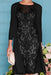 Two Piece Mermaid Mother of the Bride Dress Chiffon 3/4 Sleeves Wedding Guest Outfits - Prom Dresses