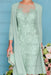 Two Piece Mermaid Mother of the Bride Dress Chiffon 3/4 Sleeves Wedding Guest Outfits - Prom Dresses