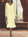 2-Piece V-Neck Chiffon Mother of the Bride Dress Set with Knee-Length Jacket and Sequins