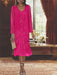 2-Piece V-Neck Chiffon Mother of the Bride Dress Set with Knee-Length Jacket and Sequins
