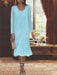 2-Piece V-Neck Chiffon Mother of the Bride Dress Set with Knee-Length Jacket and Sequins