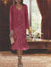 2-Piece V-Neck Chiffon Mother of the Bride Dress Set with Knee-Length Jacket and Sequins