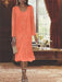 2-Piece V-Neck Chiffon Mother of the Bride Dress Set with Knee-Length Jacket and Sequins