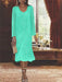 2-Piece V-Neck Chiffon Mother of the Bride Dress Set with Knee-Length Jacket and Sequins