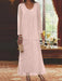 Jacketed Mother of the Bride & Groom Sheath/Column Dresses with Sequins