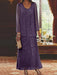 Jacketed Mother of the Bride & Groom Sheath/Column Dresses with Sequins