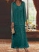 Jacketed Mother of the Bride & Groom Sheath/Column Dresses with Sequins