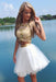Two Pieces Short/Mini Prom Homecoming Dress - Prom Dresses