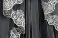Two Tiered Veil for Bridal Wedding Veils With Lace