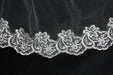 Two Tiered Veil for Bridal Wedding Veils With Lace