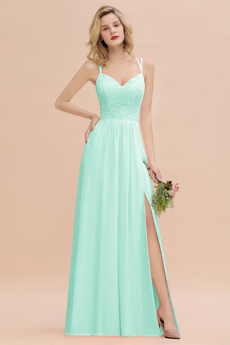 modest mint green bridesmaid dresses Dixie Modest Maxi in Mint Green Size 4