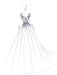 wedding dress 2021 v nevk a line long sleeve floor length lace applique tulle bridal dresses with train
