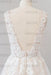 V-neck Appliques Tulle Floor length Wedding Dress - Wedding Dresses