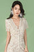 V-Neck Short Sleeves Lace Dress Daily Casual Wear Outfits with Sleeves - Dresses