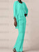 Spa waterfall jacket chiffon mother of the bride pantsuit three piece
