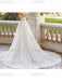 Wedding Dress With Train V Neck Sleeveless Off Shoulder Lace Tulle Bridal Dresses