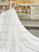 Wedding Dresses A Line Floor Length Sleeveless Applique V Neck Bridal Gowns