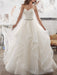 Wedding Dresses 2021 Ball Gown Sweet Heart sleeveless Floor Length Asymmetry Hem Tulle Bridal Gown