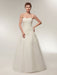 Wedding Dresses Strapless Lace Maxi Bridal Dress Sweetheart Neckline Floor Length Ivory Wedding Gowns