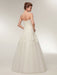 Wedding Dresses Strapless Lace Maxi Bridal Dress Sweetheart Neckline Floor Length Ivory Wedding Gowns
