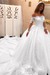 White Ball Gown Wedding Dress