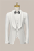 White Shawl Lapel Blazer & Vest - No Pants