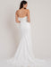 White Simple Wedding Dress Sheath Strapless Sleeveless Buttons Chapel Train Matte Satin Bridal Dresses