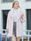 Faux Fur Coats For Women Long Sleeves Casual Oversized Turndown Collar White Winter Coat