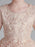 White Flower Girl Dresses Jewel Neck 3/4 Length Sleeves Tulle Polyester Cotton Lace Embroidered Kids Party Dresses