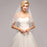 3M Two Layer Lace Edge Face Covered Wedding Veils | Bridelily - wedding veils